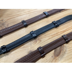 Redini in gomma Jump'In con fermagli Mogano Bordeaux