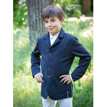 Giacca da concorso Junior Jump'In Unisex Gaston Marina Blu marino