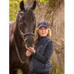 Gilet senza maniche Jump'In Dax compatibile con airbag Marina Blu marino