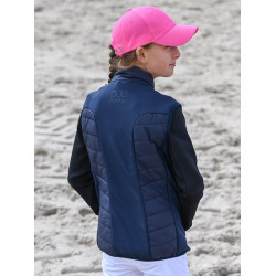 Gilet senza maniche Jump'In Dax compatibile con airbag Marina Blu marino