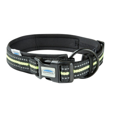 Collare per cane riflettente Weatherbeeta Nero / giallo Collare per cane riflettente Weatherbeeta Nero / giallo