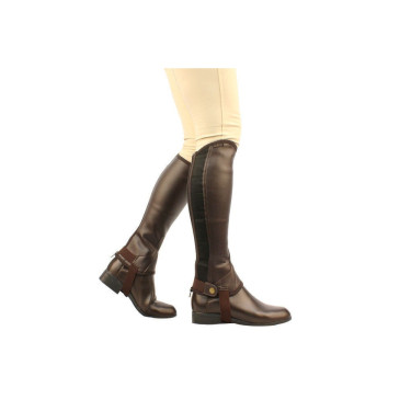 Mini-chaps in pelle Saxon Equileather Mini-chaps in pelle Saxon Equileather