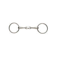 Mors de filet double brisure acier inoxydable Korsteel