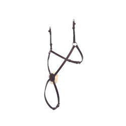 Museruola Collegiale con Frontalino Monocorona Grackle Marrone