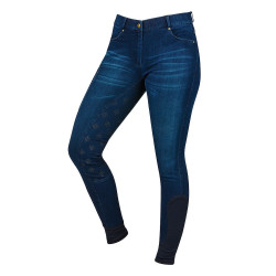Pantaloni Dublin denim donna Shona Full Grip Silicone Print