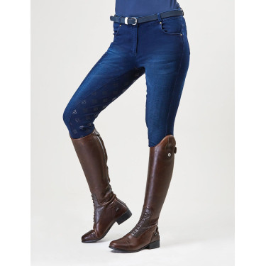 Pantaloni Dublin denim donna Shona Full Grip Silicone Print Pantaloni Dublin denim donna Shona Full Grip Silicone Print