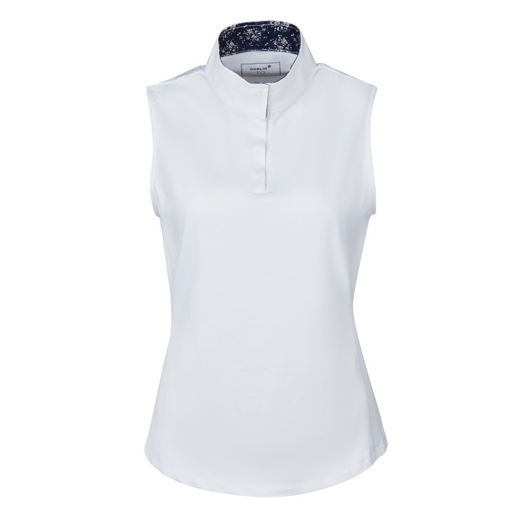 Polo da concorso senza maniche da donna Dublin Ria Polo da concorso senza maniche da donna Dublin Ria