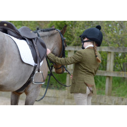 Giacca da concorso Dublin in tweed Marrone