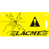 Plaque signalétique Lacmé par 10 Plaque signalétique Lacmé par 10