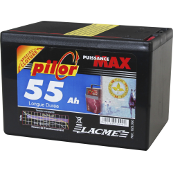 Pila Pilor 9V - 55 Ah Lacmé