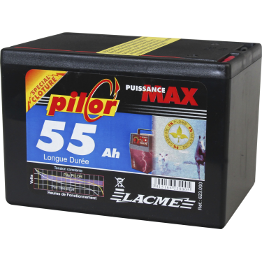 Pila Pilor 9V - 55 Ah Lacmé