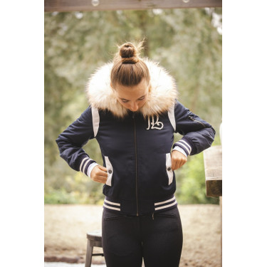 Bombers Pénélope Lione Blu navy