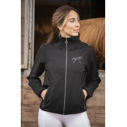 Giacca Pénélope Tweeny strass Nero Giacca Pénélope Tweeny strass Nero