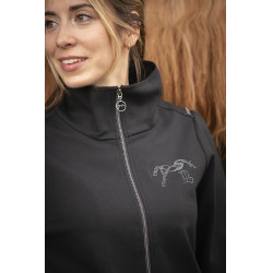Giacca Pénélope Tweeny strass Nero Giacca Pénélope Tweeny strass Nero