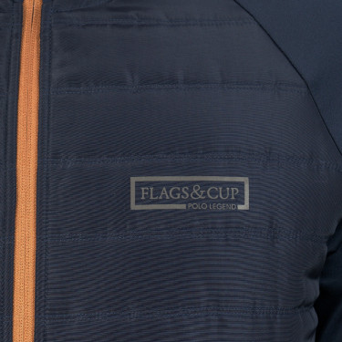 Giacca Uomo Aerolito Flags & Cup Talpa Marrone Giacca Uomo Aerolito Flags & Cup Talpa Marrone