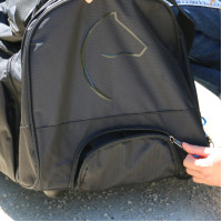 Borsa con rotelle Equithème Sport Nero Borsa con rotelle Equithème Sport Nero