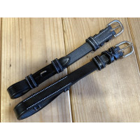 Montanti corti per redini Jump'In week Nero