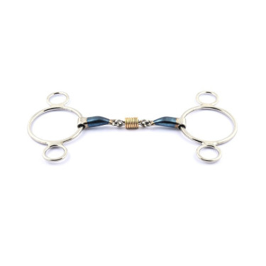 Filet Jump'In Blue Steel Pessoa con anelli in rame Filet Jump'In Blue Steel Pessoa con anelli in rame