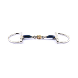 Filet a oliva Jump'In in acciaio blu con doppia rottura e anelli in rame Filet a oliva Jump'In in acciaio blu con doppia rottura e anelli in rame