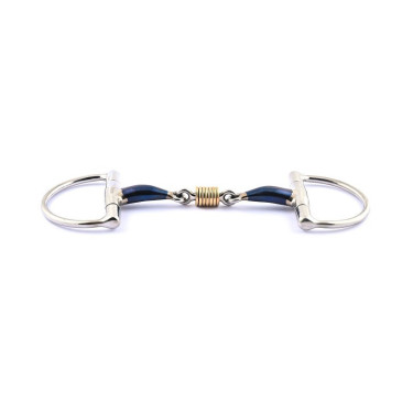 Filet a oliva Jump'In in acciaio blu con doppia rottura e anelli in rame Filet a oliva Jump'In in acciaio blu con doppia rottura e anelli in rame