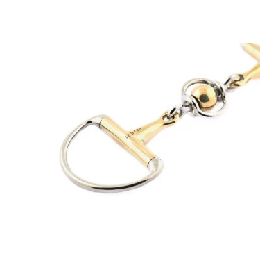 Filet a olive Jump'In doppia rottura in inox con pallina in german silver Filet a olive Jump'In doppia rottura in inox con pallina in german silver