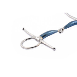 Mors Jump'In blue steel à aiguilles bloqué