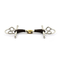 Filet elevatore a rulli Jump'In con doppio snodo rivestito in cuoio