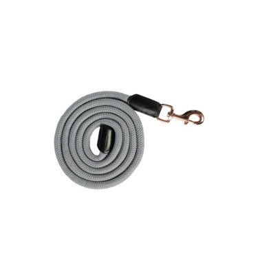 Lunga Rosegold Glamour Style con moschettone HKM Lunga Rosegold Glamour Style con moschettone HKM