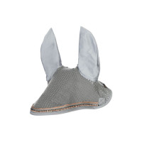 Cuffia anti-mosche Rosegold Glamour Style HKM Grigio / oro rosa