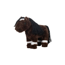 Peluche Puledro HKM Cuddle Pony Marrone scuro