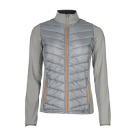 Giacca trapuntata Prag Style HKM Grigio / oro rosa