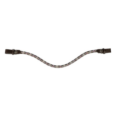 Frontrale Daisy HKM Marrone / rosa scuro