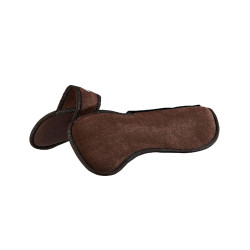 Ammortizzatore con tasche configurabili e pad Piuma WFS in pelle scamosciata piatta Acavallo