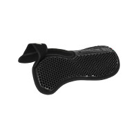 Amortisseur en gel hexagonal mince 5mm avec feutre Acavallo Noir