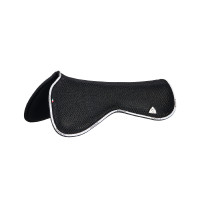 Ammortizzatore in memory foam con grip in gel esagonale e rialzo posteriore Acavallo Nero Ammortizzatore in memory foam con grip in gel esagonale e rialzo posteriore Acavallo Nero