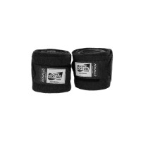 Fasce da polo in lana vergine con gel Acavallo a coppia Nero Fasce da polo in lana vergine con gel Acavallo a coppia Nero