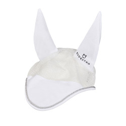 Cuffia antimosche in cotone e tessuto traforato Diamond Equestro