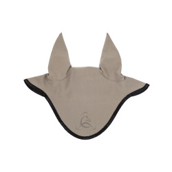 Cuffia antimosche in lycra con logo in silicone Acavallo