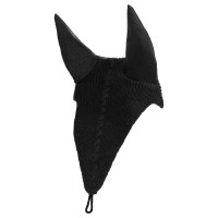 Bonnet anti-mouches en maille avec attache à la muserolle Equestro Bordeaux