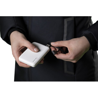 Giacca riscaldata Elegant Style HKM Nero