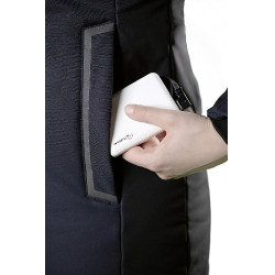 Giacca riscaldata Elegant Style HKM Nero