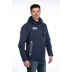 Giacca Softshell HKM uomo Derby Blu scuro