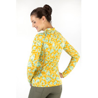 Maglietta Clolour Breeze a maniche lunghe HKM Naturale Marrone