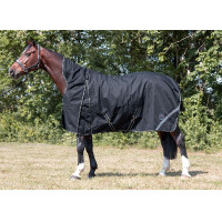 Coperta highneck Innsbruck fodera liscia HKM Nero Coperta highneck Innsbruck fodera liscia HKM Nero