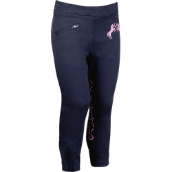 Leggings HKM Pink Pony con inserti in silicone Leggings HKM Pink Pony con inserti in silicone