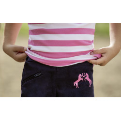 Leggings HKM Pink Pony con inserti in silicone Leggings HKM Pink Pony con inserti in silicone
