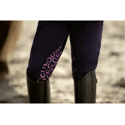 Leggings HKM Pink Pony con inserti in silicone Leggings HKM Pink Pony con inserti in silicone