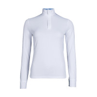 Maglietta funzionale Hunter a maniche lunghe HKM Bianco