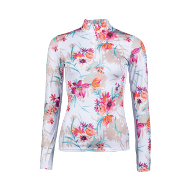 T-shirt tecnico HKM Flower a maniche lunghe T-shirt tecnico HKM Flower a maniche lunghe