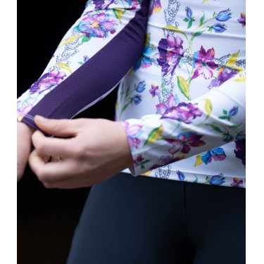 T-shirt funzionale Lilac Flower HKM T-shirt funzionale Lilac Flower HKM
